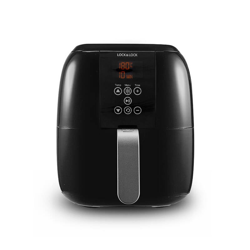 Nồi Chiên Không Dầu Lock&Lock Digital Eco Fryer - 3L, 5.1Kg - Màu Đen - ECF-300B, , large image number null
